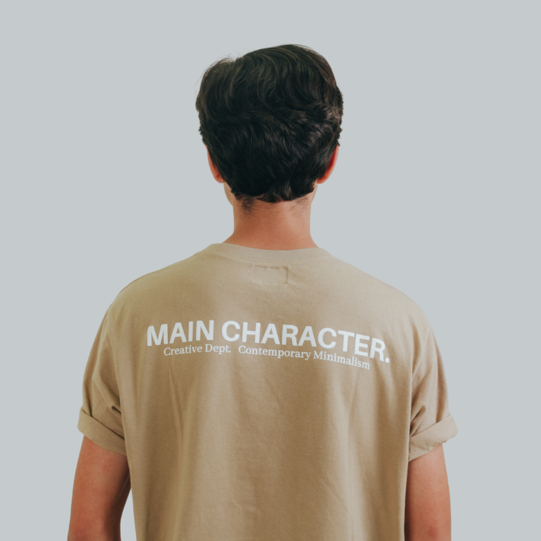 Main Character Tee - Beige