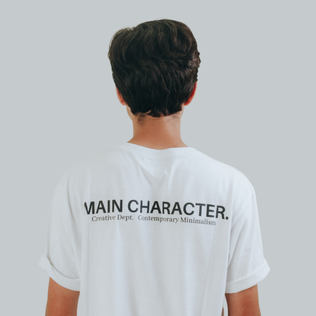 Main Character Tee - Blanco